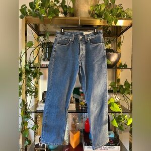 Rag & Bone Maya High Ride Ankle Slim Denim Size 27 Medium Wash